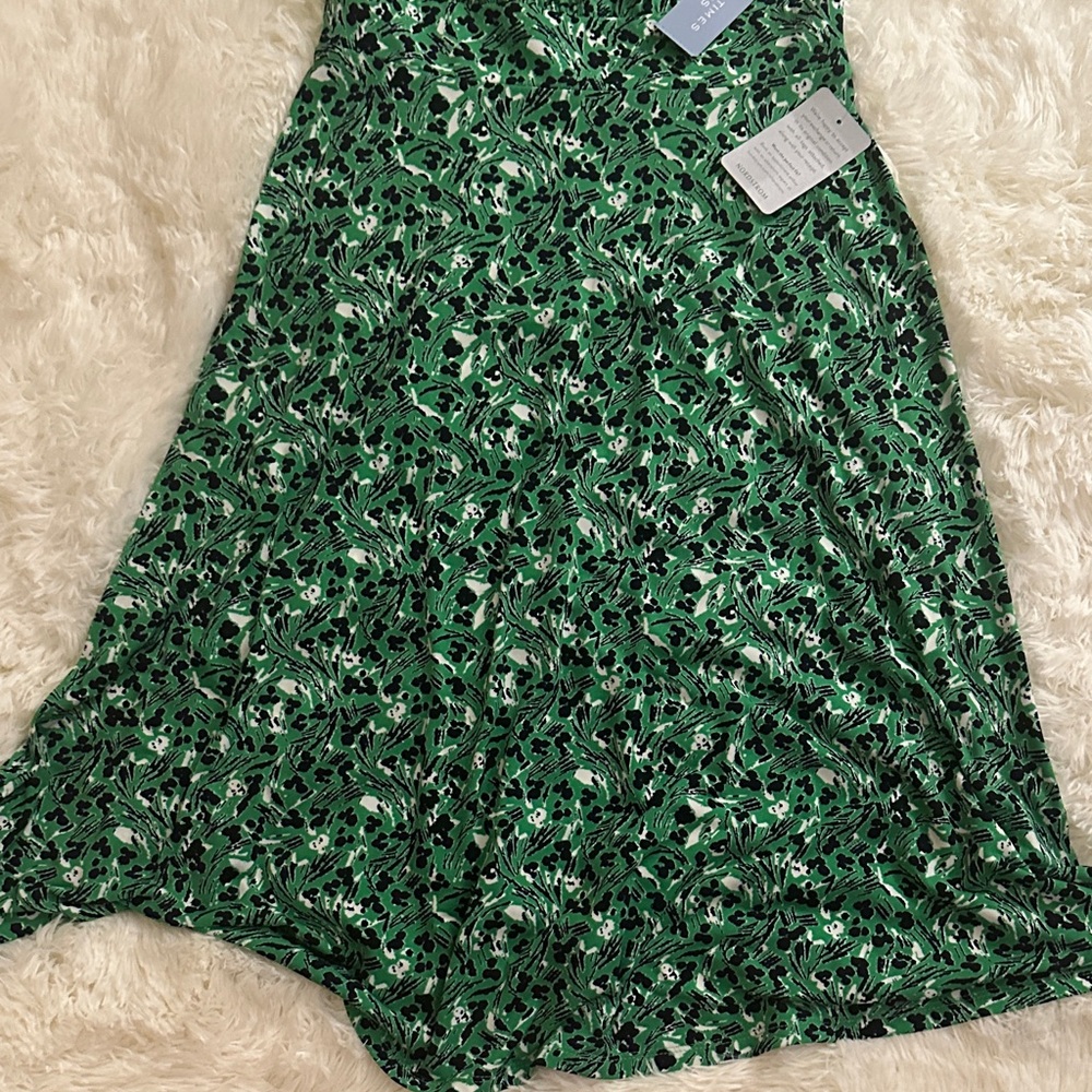 London Times Green Patterned Dress - Picture 4 of 7